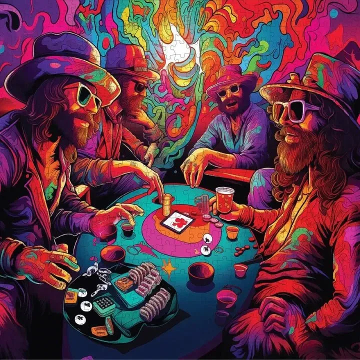 Poker Palooza 1000 piece puzzle