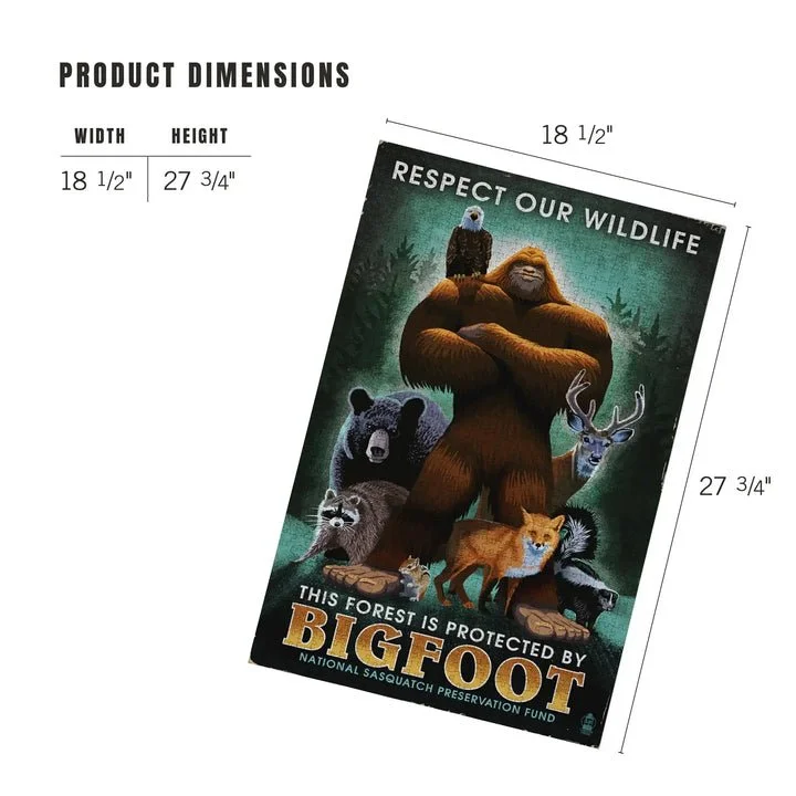 Respect our Wildlife 1000 piece puzzle