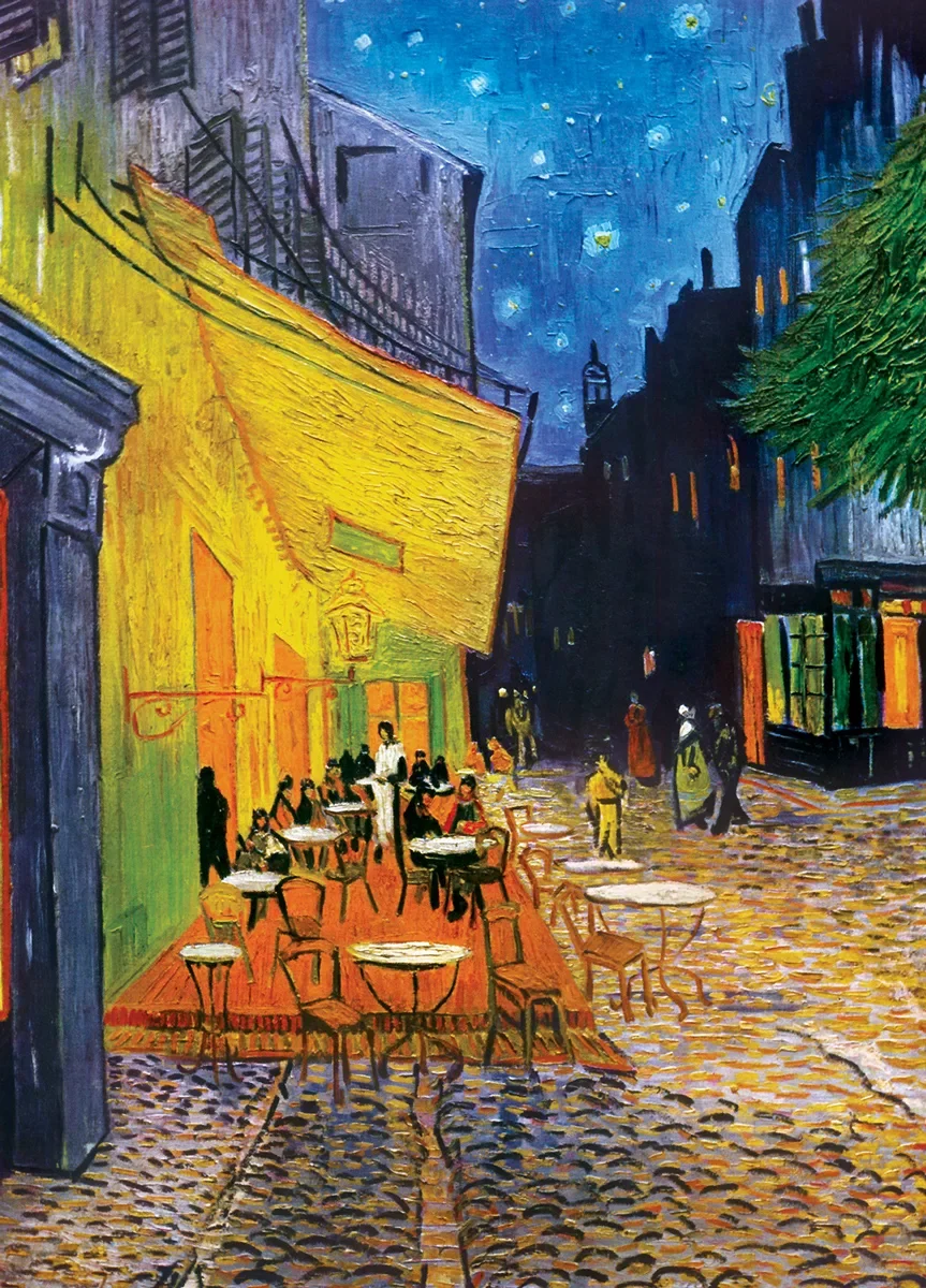 Café Terrace at Night by Vincent van Gogh 1000-Piece Puzzle*