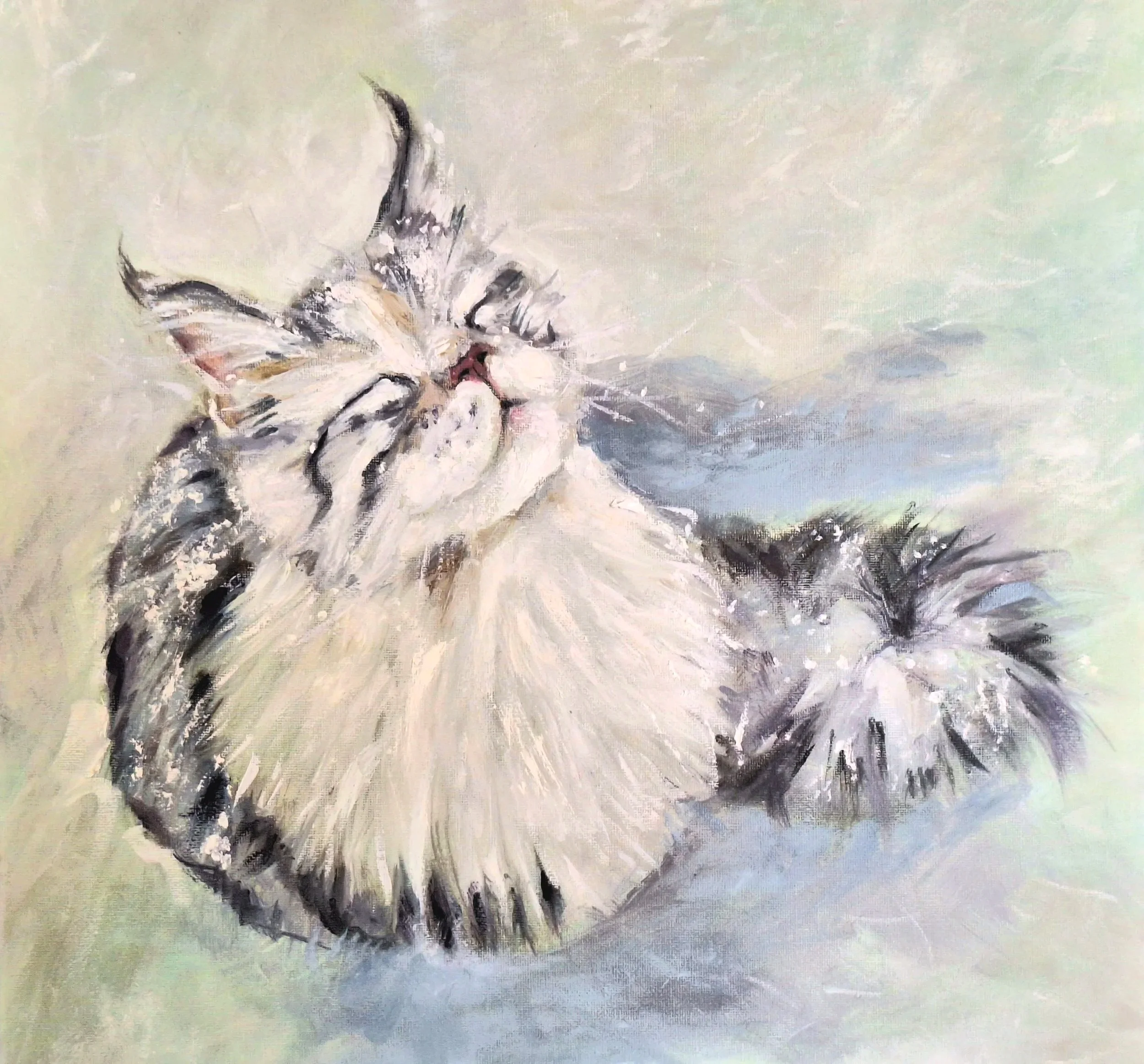 Purring Snow