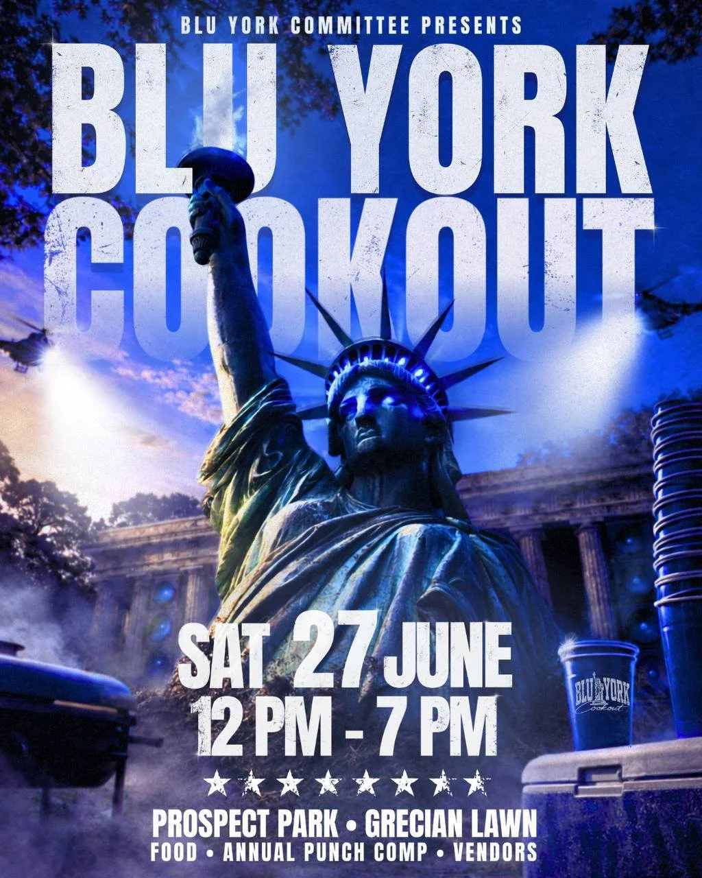 Blu York cookout 2026
