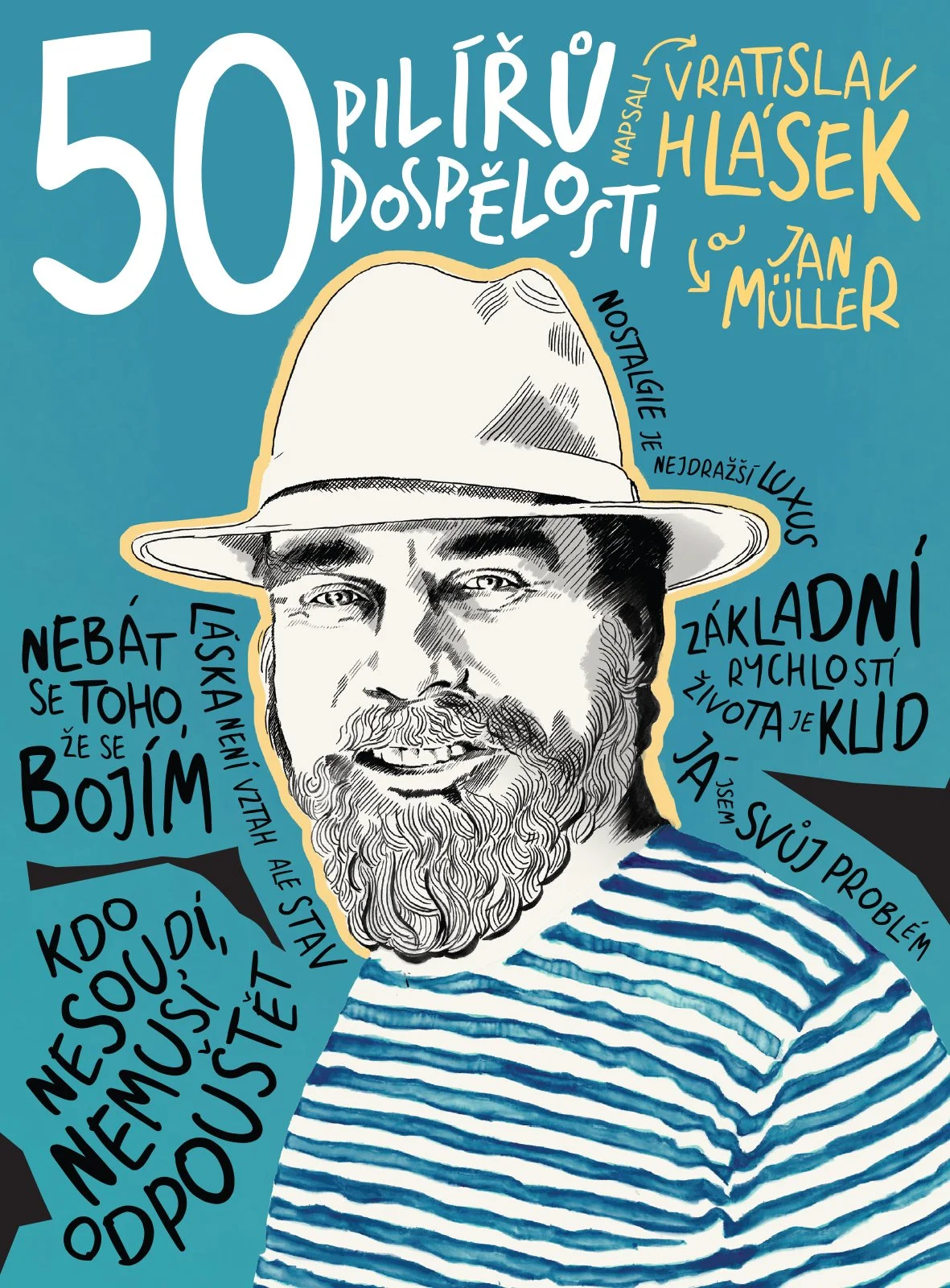 50 Pilířů dospělosti / Book Cover Design and Illustrations