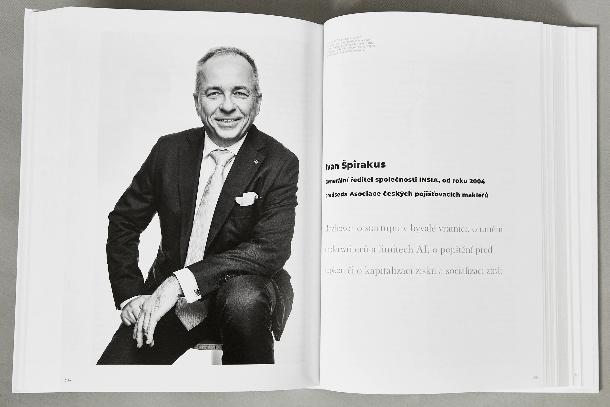 Czech Insurance Association / Book Design