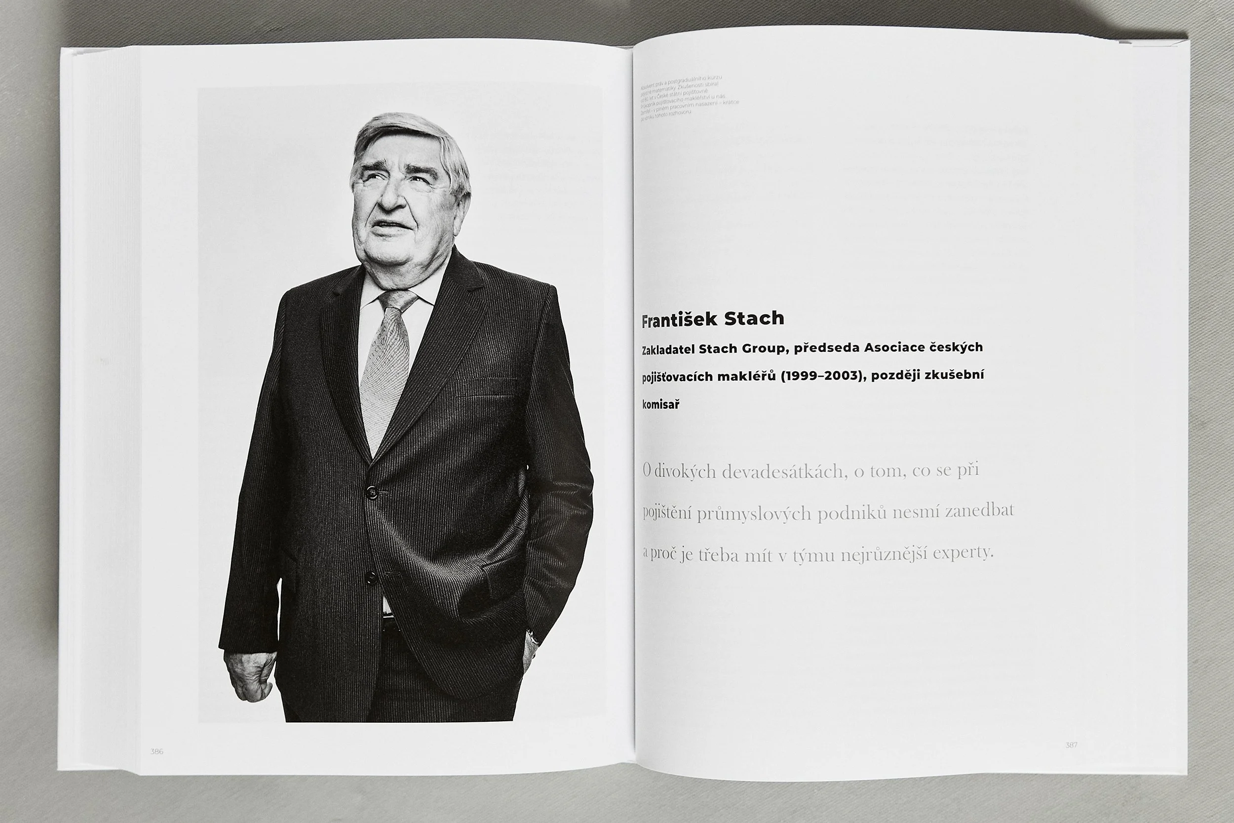 Czech Insurance Association / Book Design