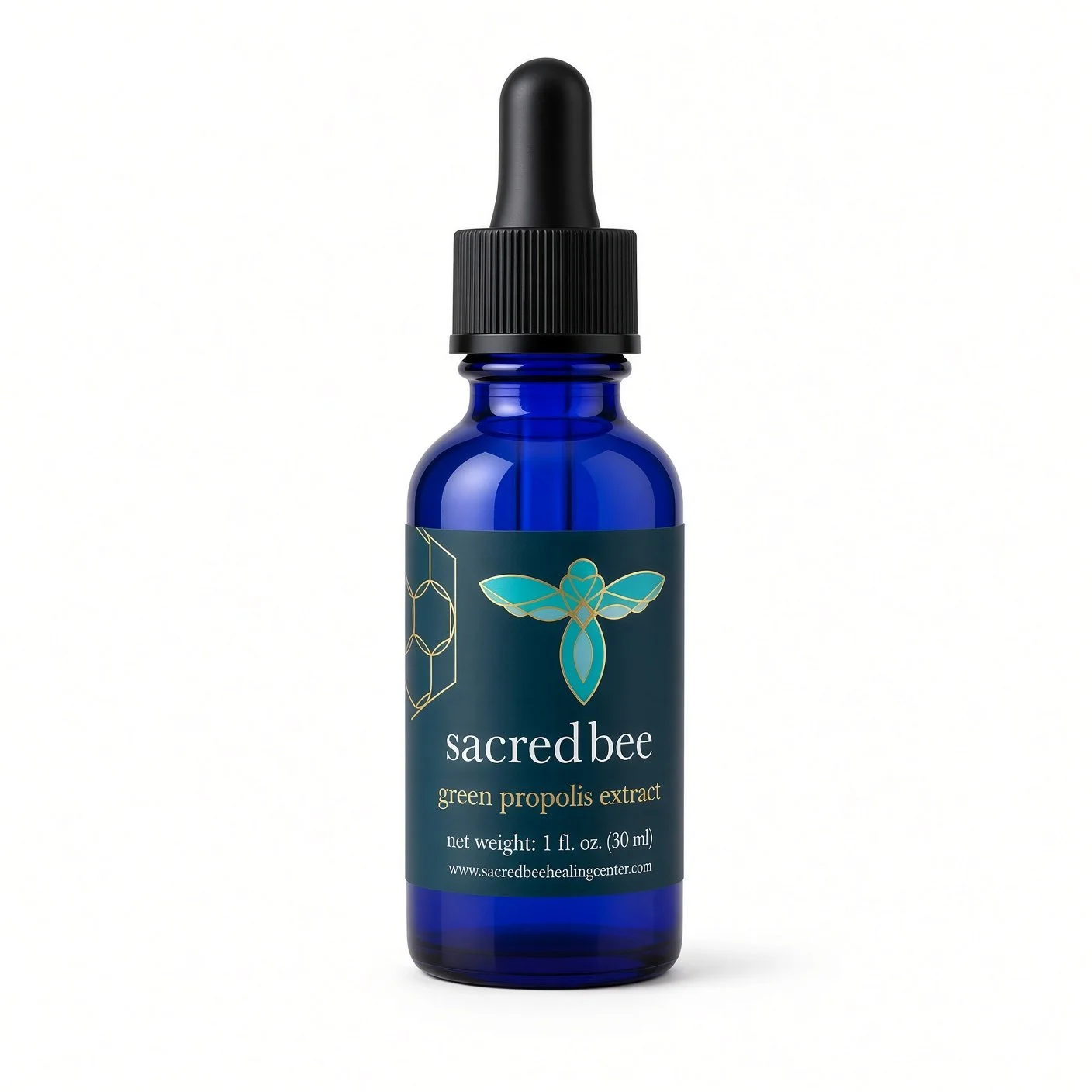 Green Propolis Extract, 1oz.