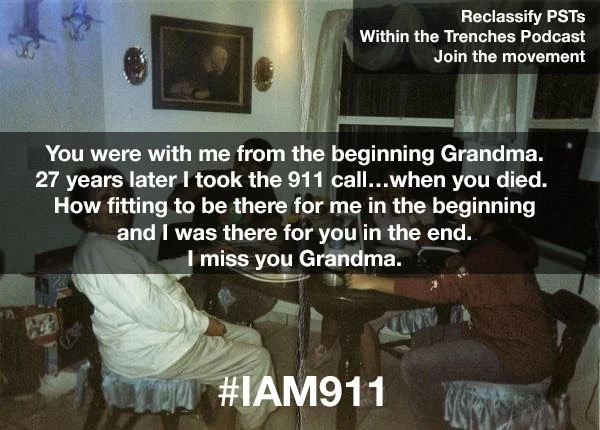 You were with me from the beginning Grandma.