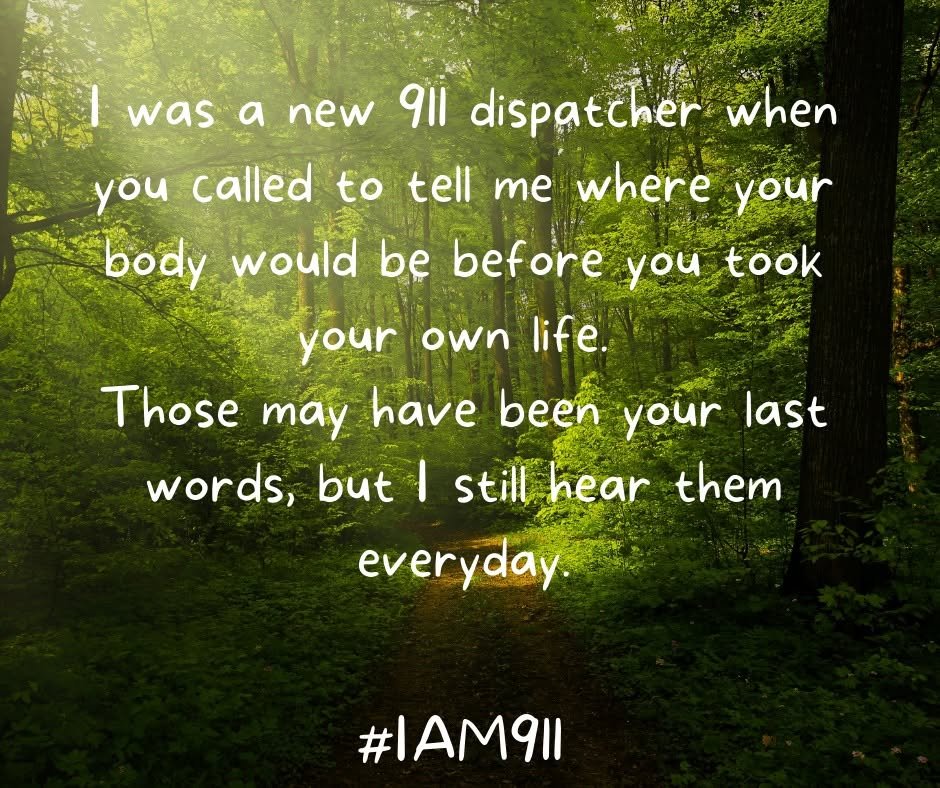 I was a new 911 dispatcher