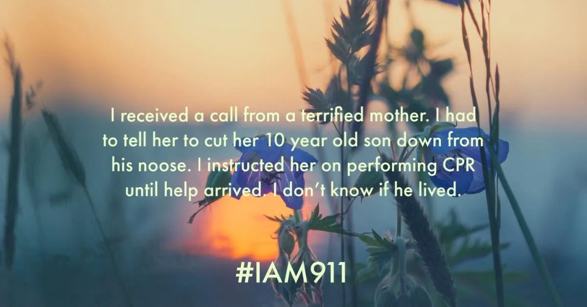 A terrified mother