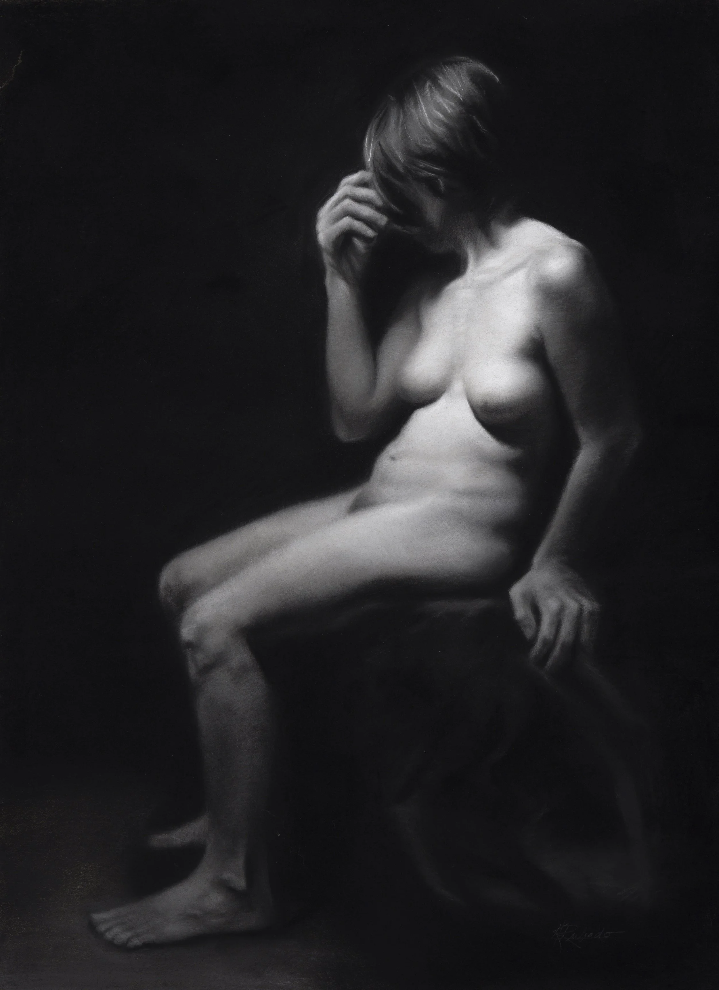 LAKE
Charcoal on Paper
22x32