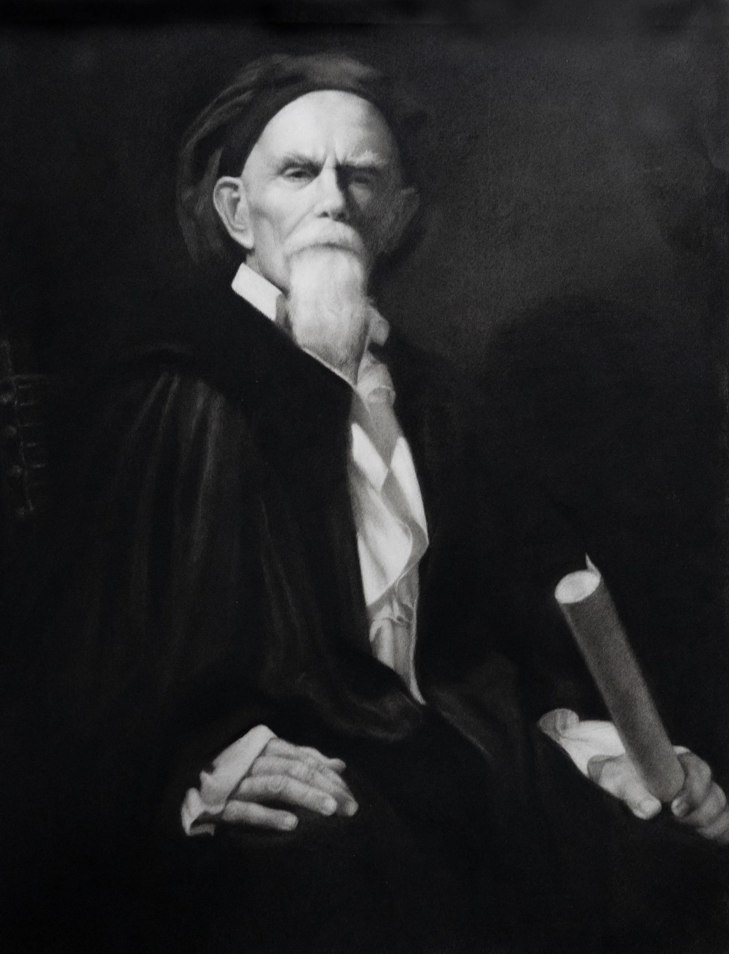 THE DOCUMENT
Charcoal on Paper
20x26
