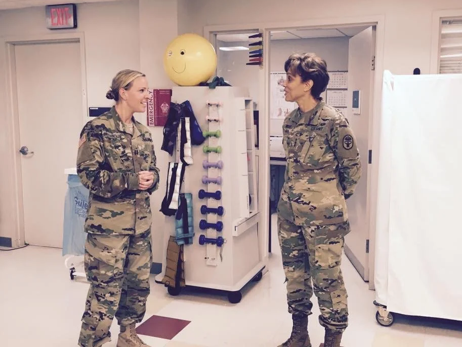 Dr. Erin Johnson is an acclaimed and award-winning licensed clinician, previously having served as a physical therapist for the US Army
