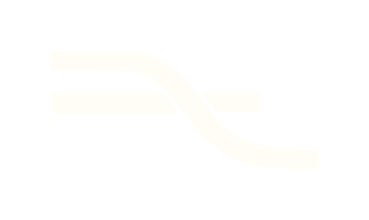 A minimal logo for EXMB with two lines representing "Bridging the Gaps".