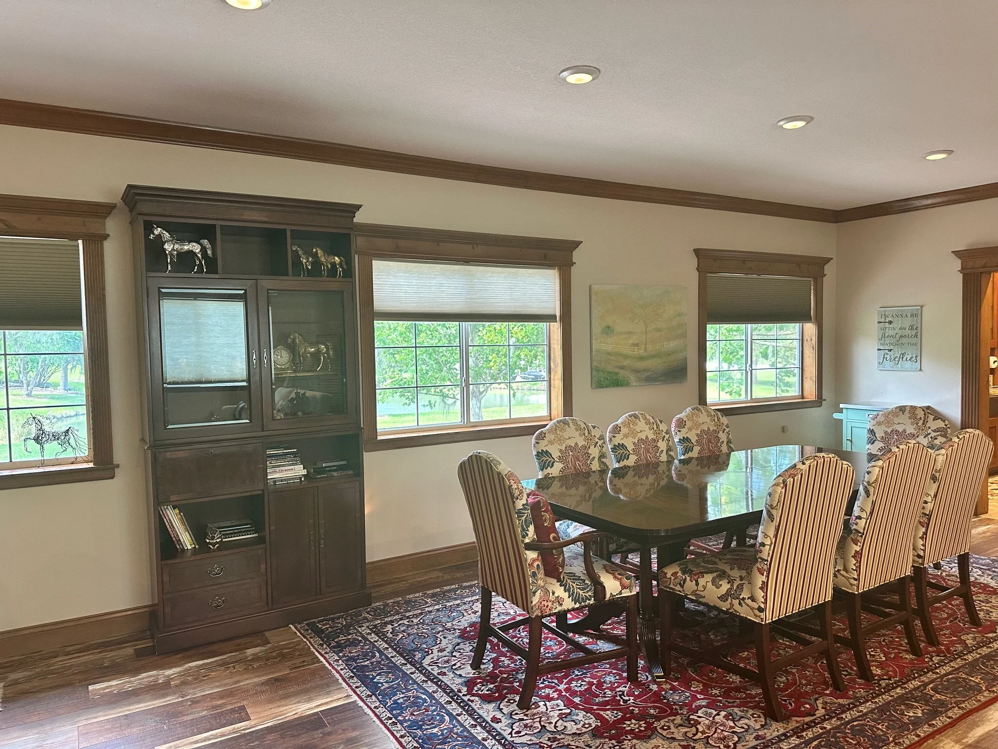 farm carriage dine table bookcase.jpeg