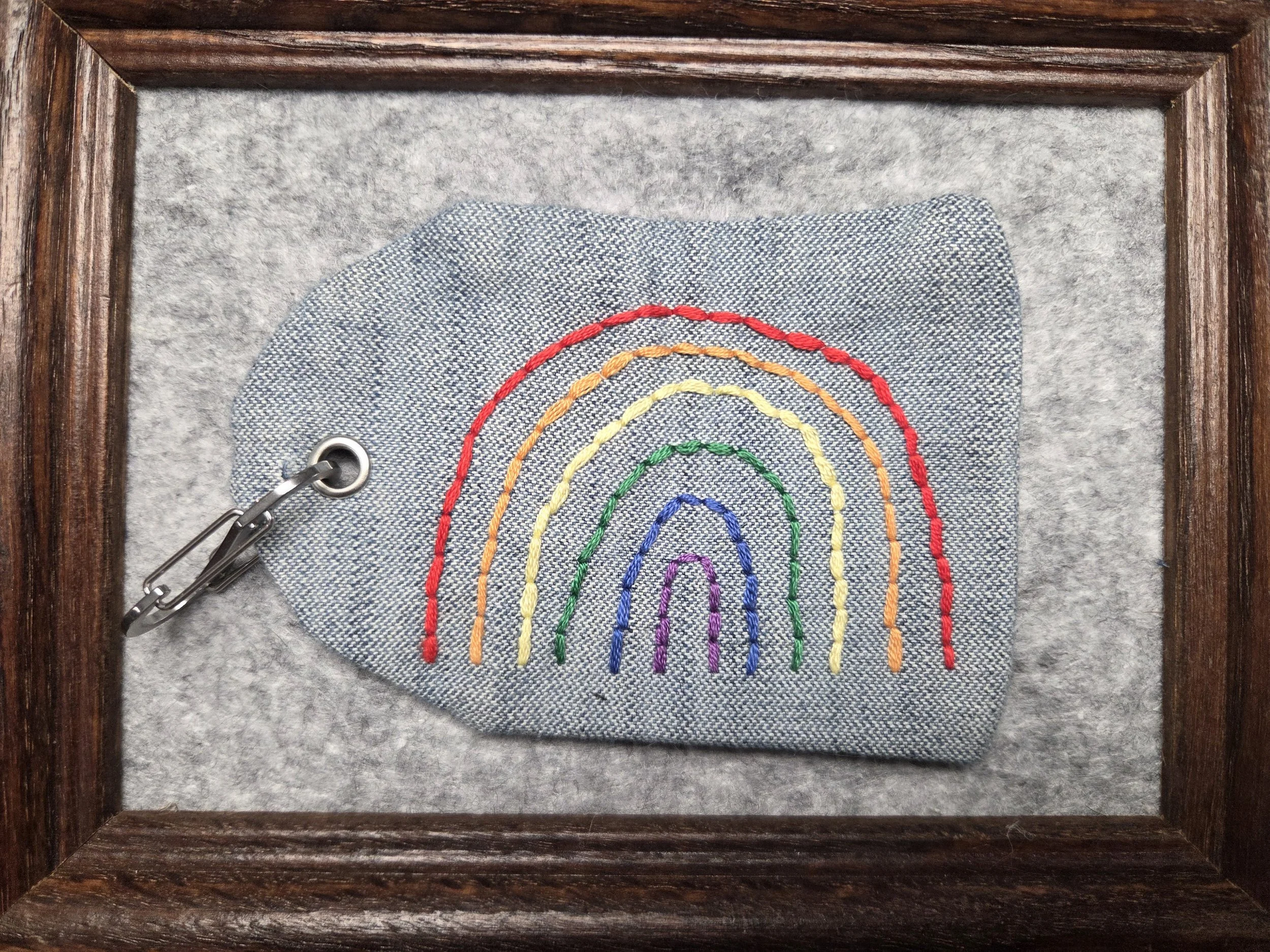 Rainbow Keychain