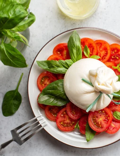 Burrata: il capolavoro della cremosità italiana.