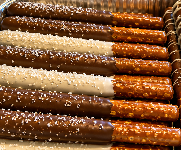 1 Dozen Chocolate-Covered Pretzels – The Perfect Sweet & Salty Treat
