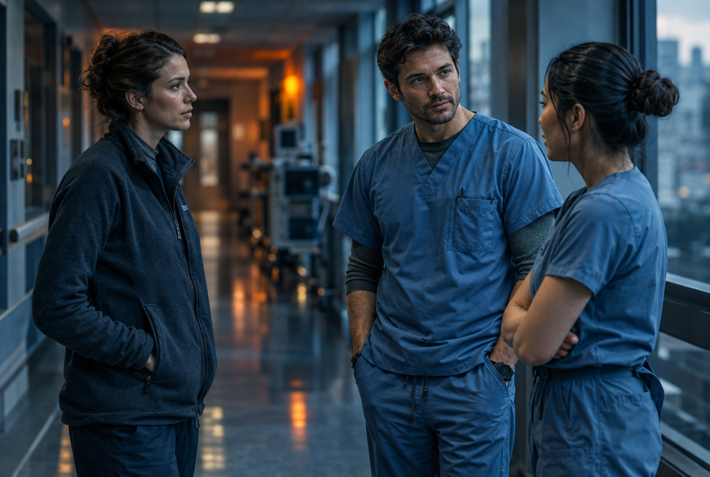 Scrub jacket, warm-up jacket or thermal vest: which keeps clinicians warmest?