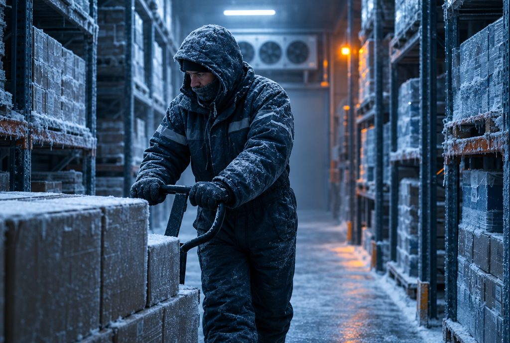 Working in a freezer: health risks and how to manage them