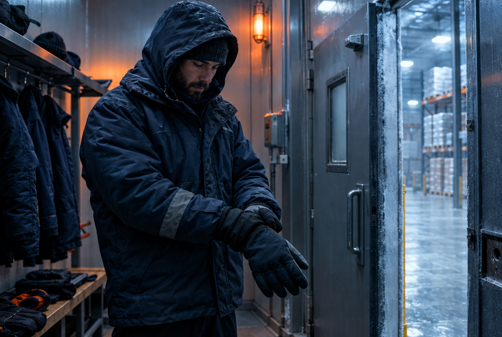 What to wear in a freezer warehouse: a layering guide