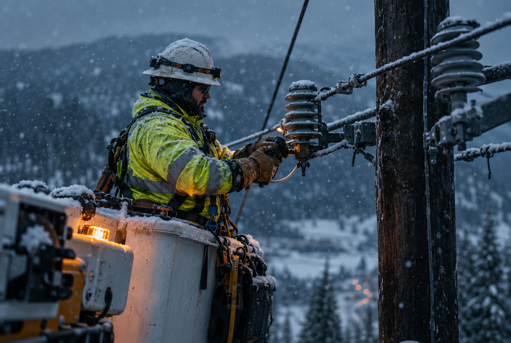 Winter work in utilities and construction: staying warm and safe