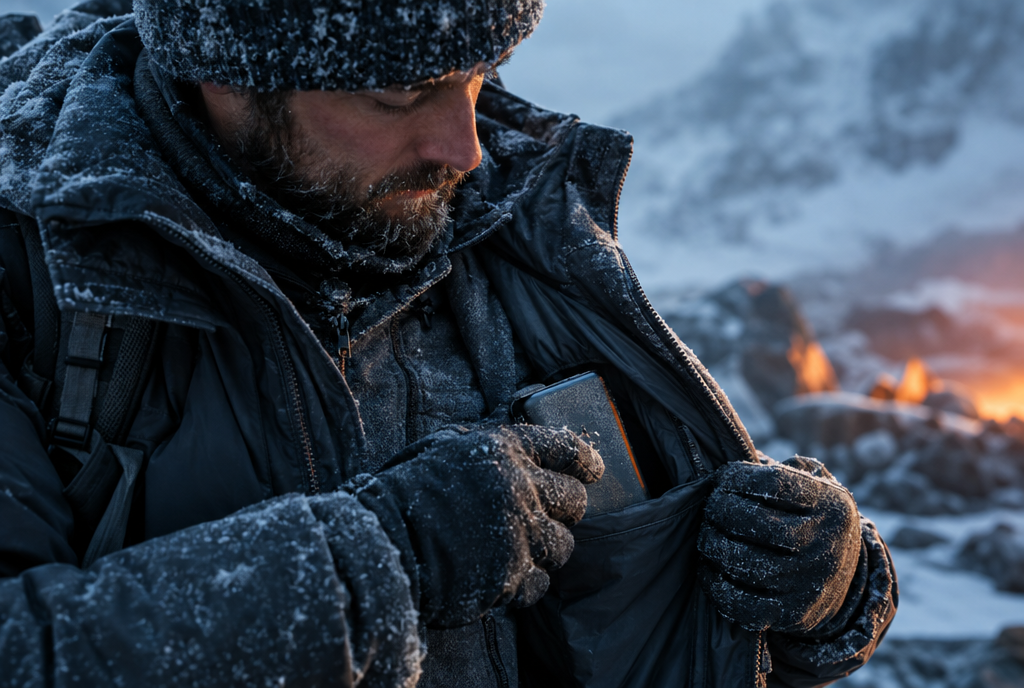 How cold affects batteries in wearables and field gear