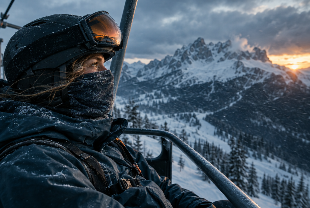 Staying warm skiing and snowboarding without overheating