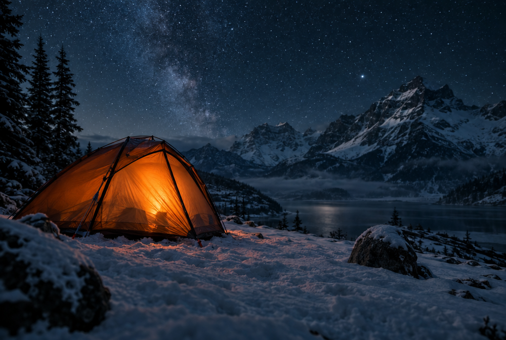 Winter hiking and camping: how to stay warm day and night