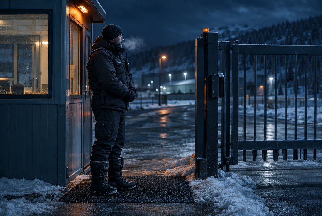 How to stay warm at a static post: security, checkpoints and traffic control