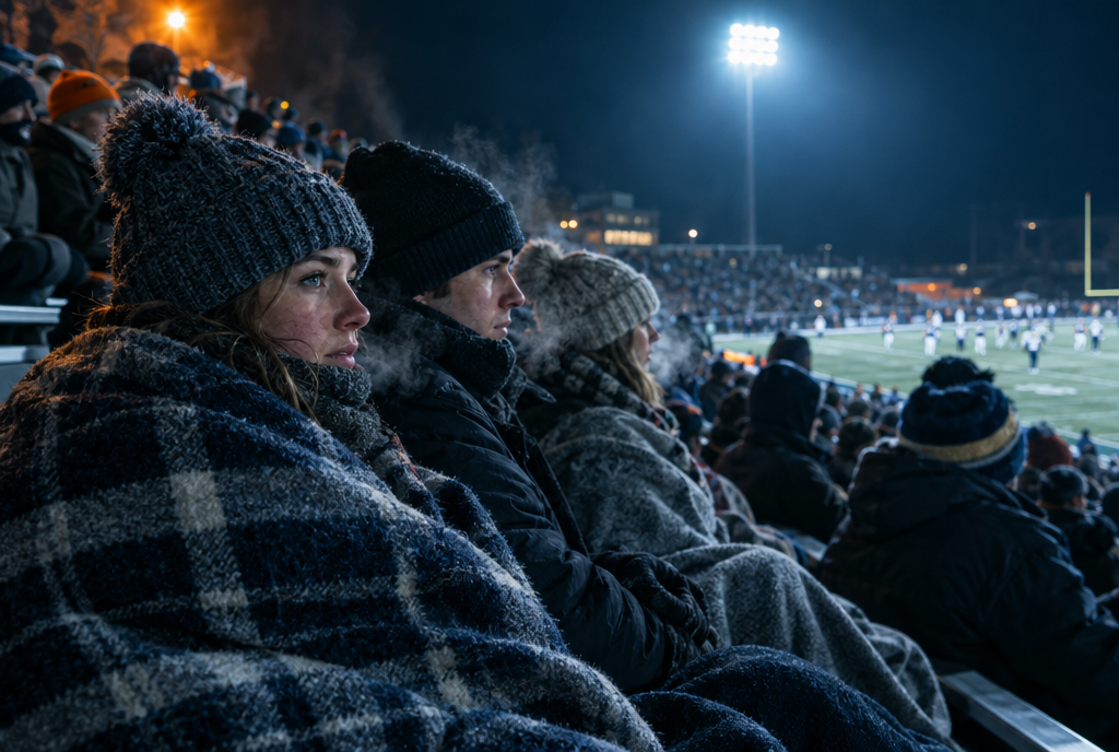 How to stay warm at outdoor sporting events and games