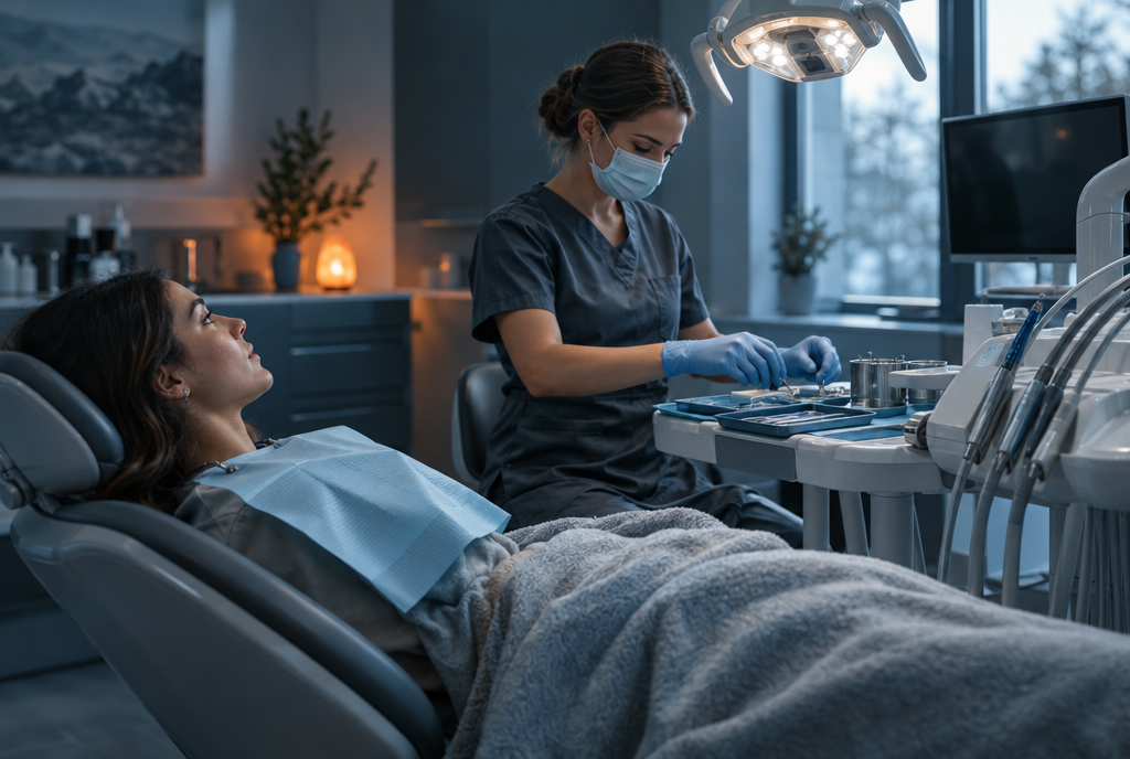 Why dental offices feel cold, and how patients and dental teams stay comfortable
