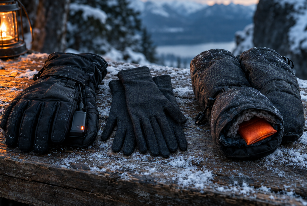 Heated gloves vs glove liners vs mittens with warmer pockets