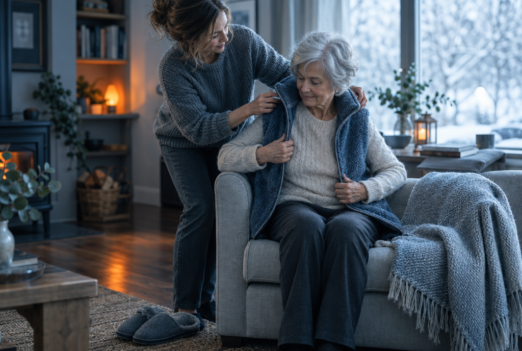 Warm gifts for an older parent: comfortable and safe choices
