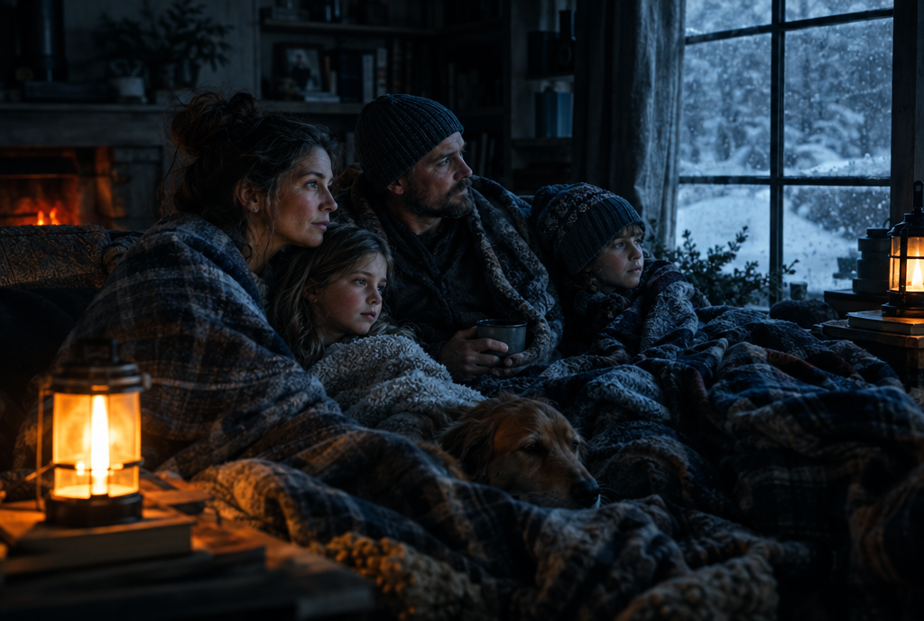 How to stay warm when the power goes out in winter
