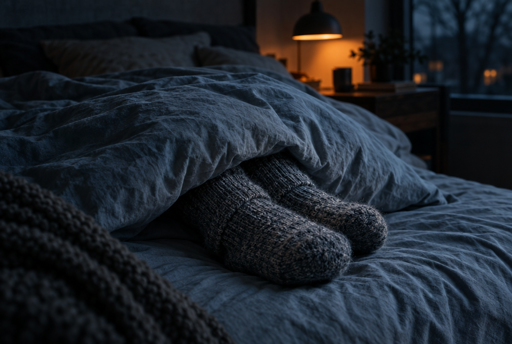 Cold feet at night: why it happens and how to sleep warm