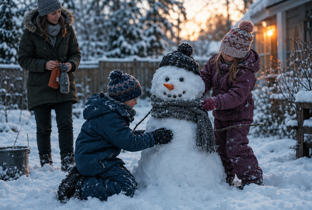 Keeping kids warm outdoors: layers, limits and warning signs