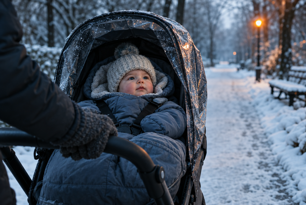 How to dress a baby for cold weather, outdoors and at night