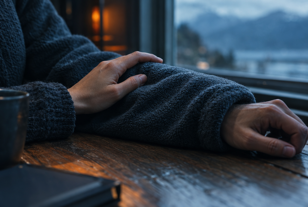 Why an arm or leg feels cold after a stroke