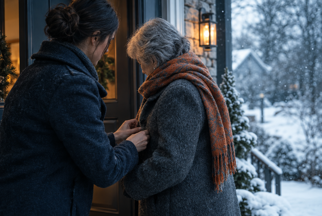 Keeping a person with dementia warm and safe in cold weather