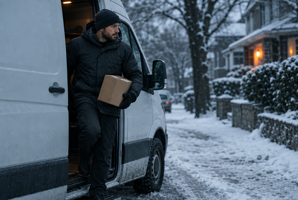 Staying warm as a mail carrier or delivery driver