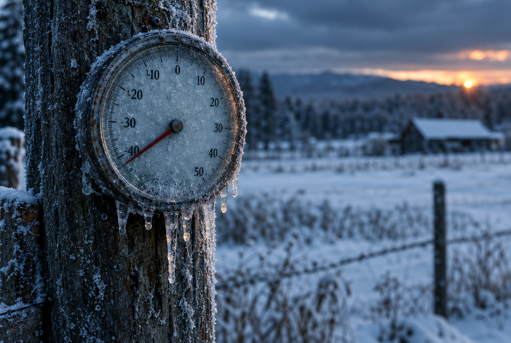 Key cold numbers: hypothermia, frostbite and warning thresholds on one page
