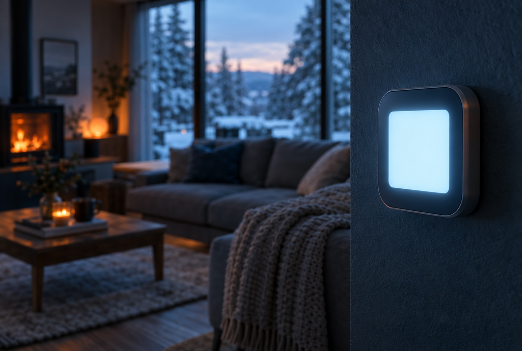 Recommended room temperatures by setting