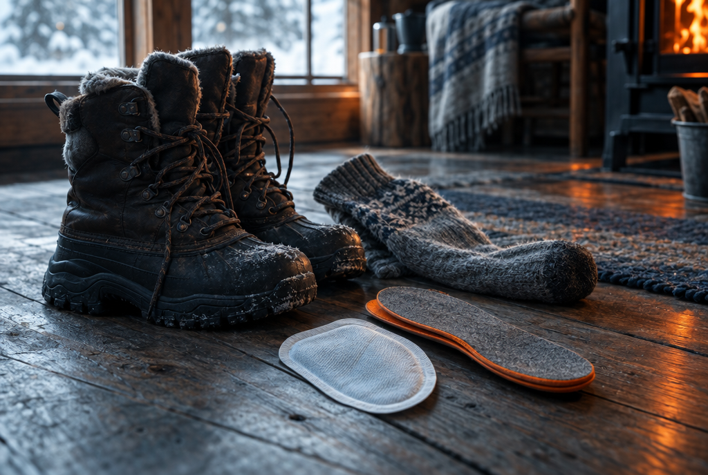 Toe warmers, body warmers and insoles: which warmer goes where