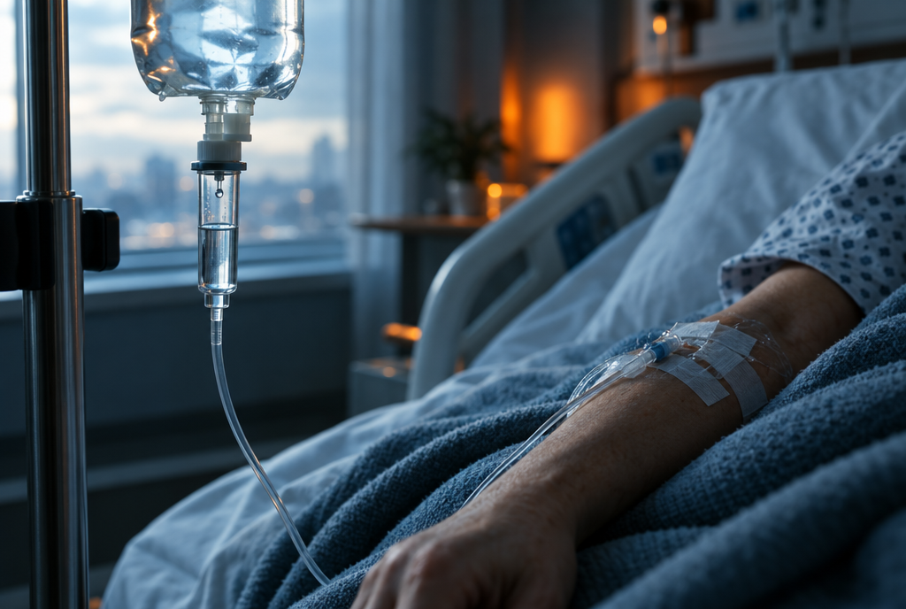 Why IV fluids make you feel cold