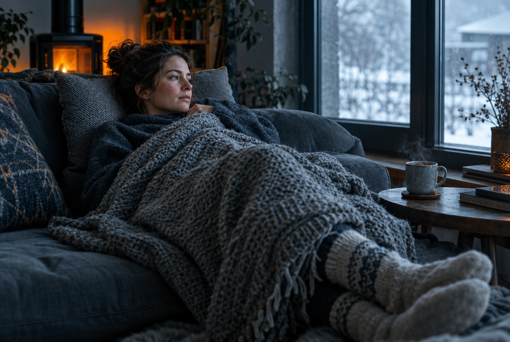 Staying warm while recovering at home after surgery