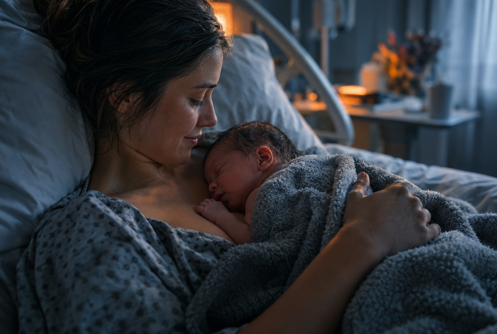Shivering after a C-section or childbirth