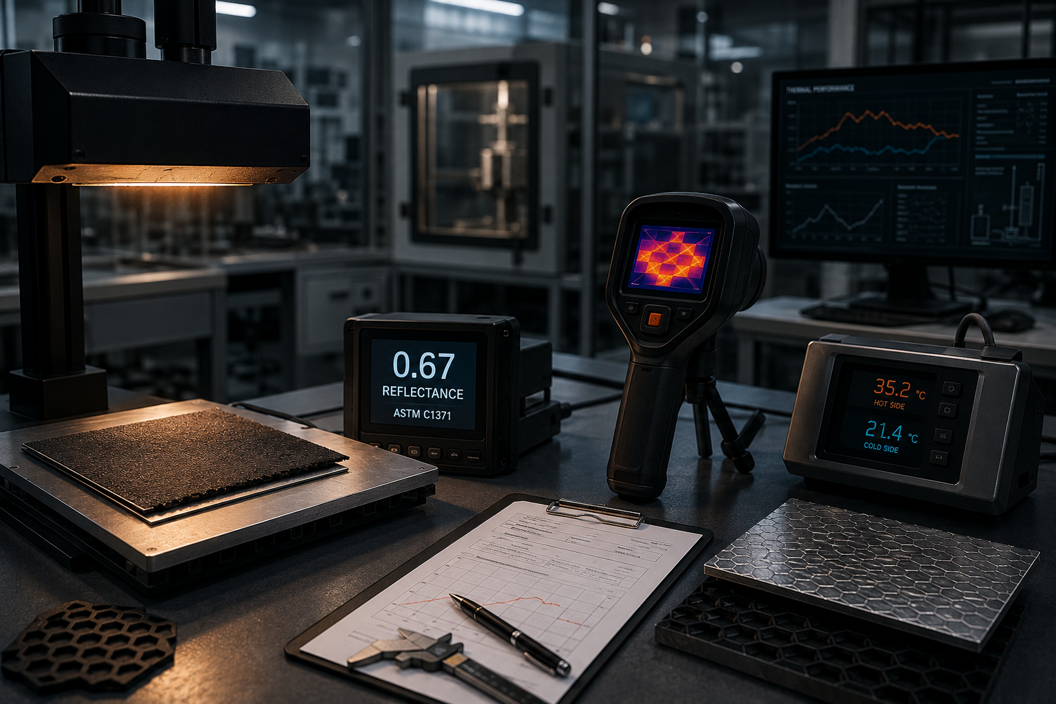 HEATJAC measures properties to recognized standards