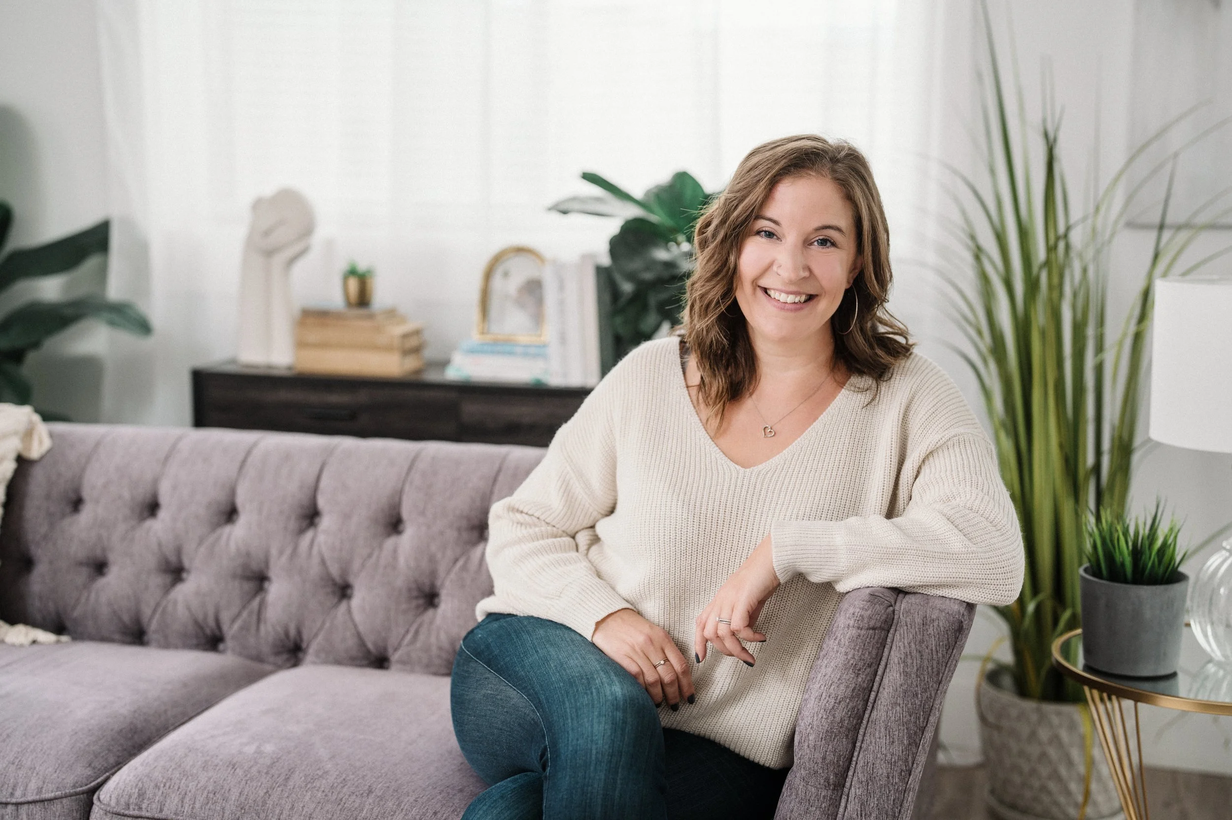 Professional portrait of Shawna Calhoun, founder of Rooted Horizons Clinical Counselling in Kamloops, BC.