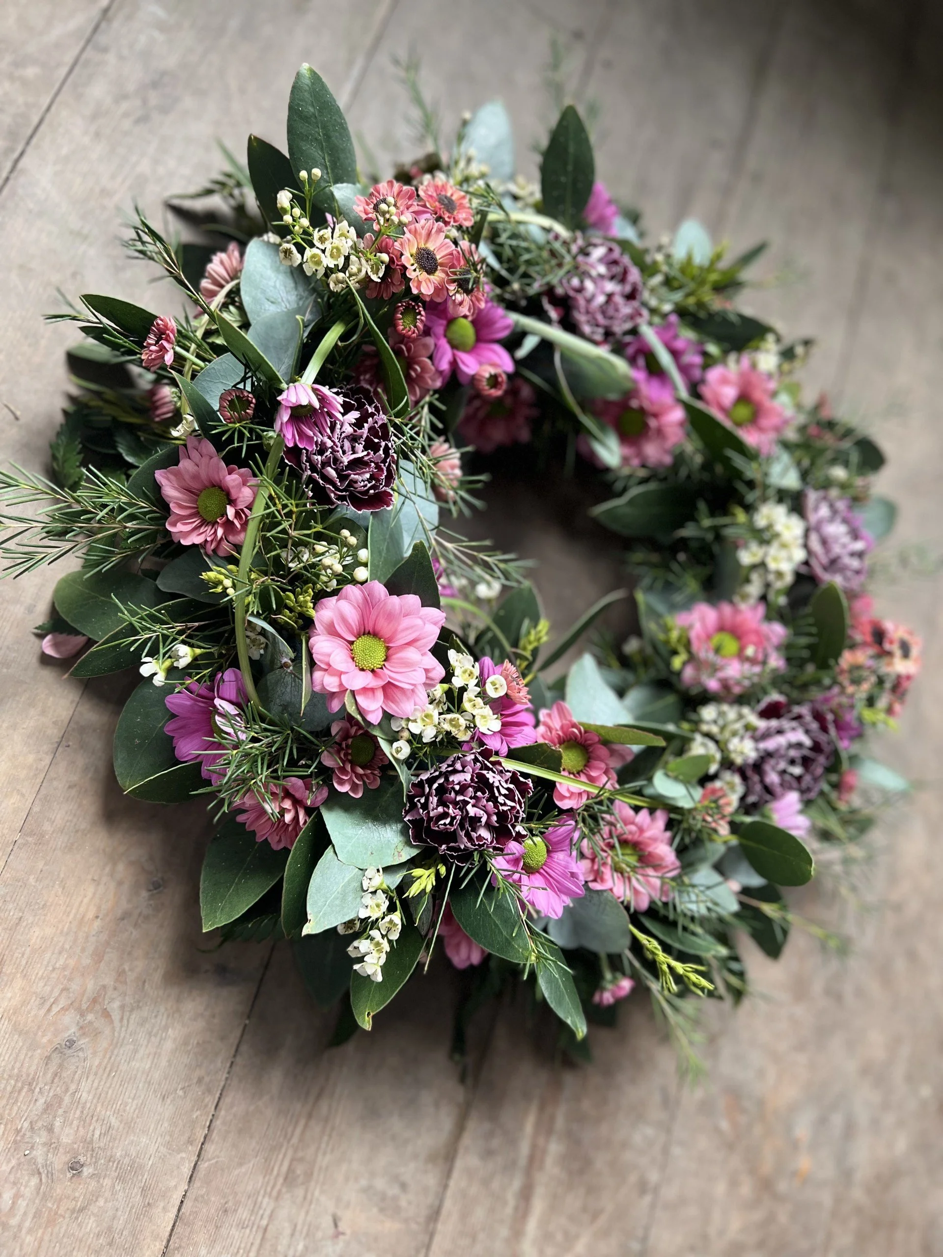 Floral wreath-12 inch
