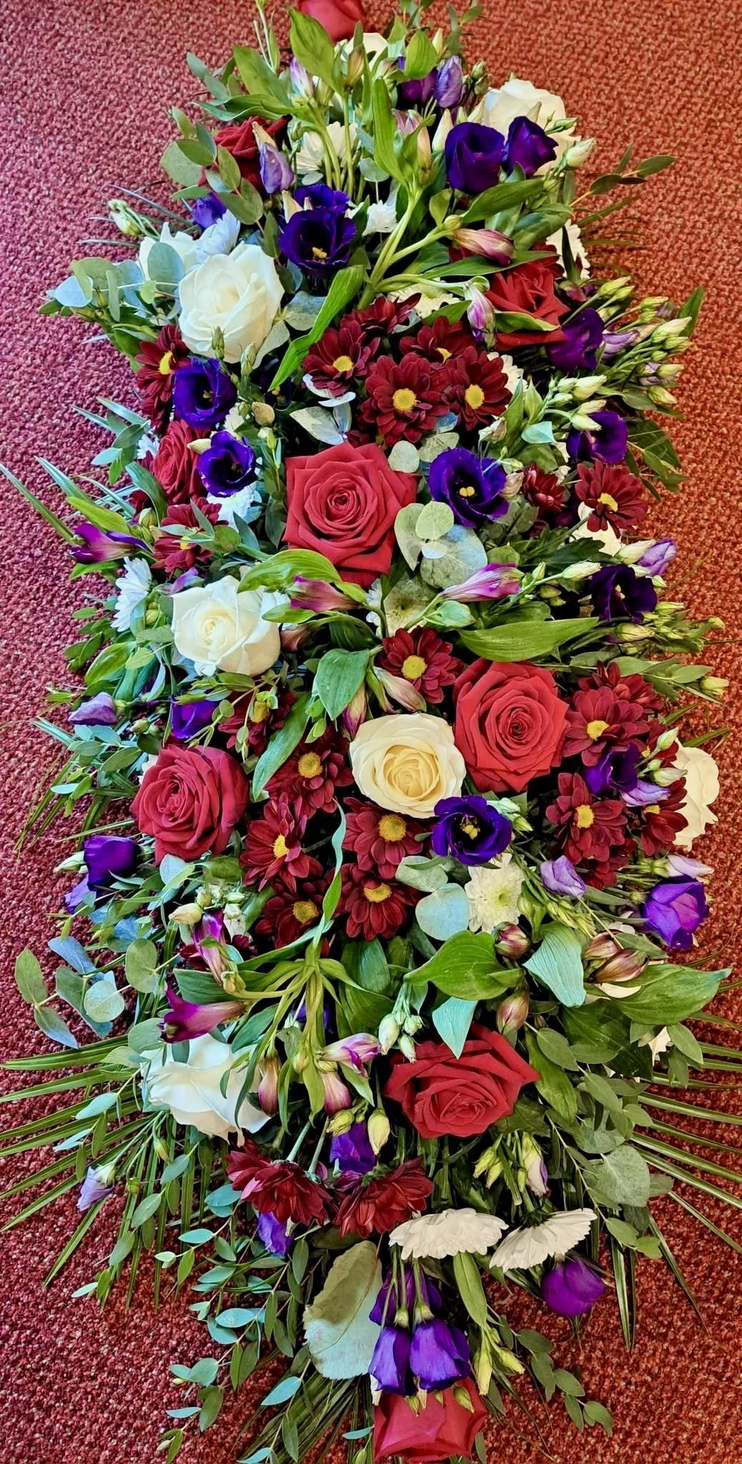 Funeral coffin spray 4ft