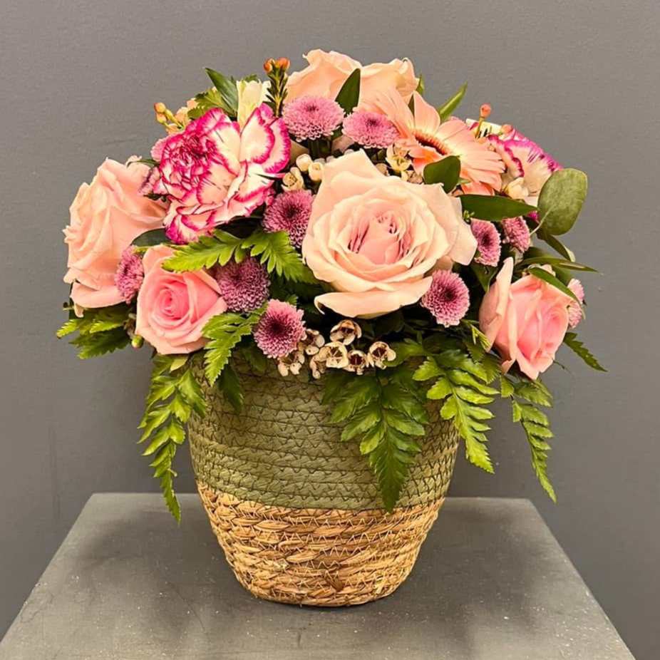 Elegant Floral Posy for Memorials and Centerpieces-medium size